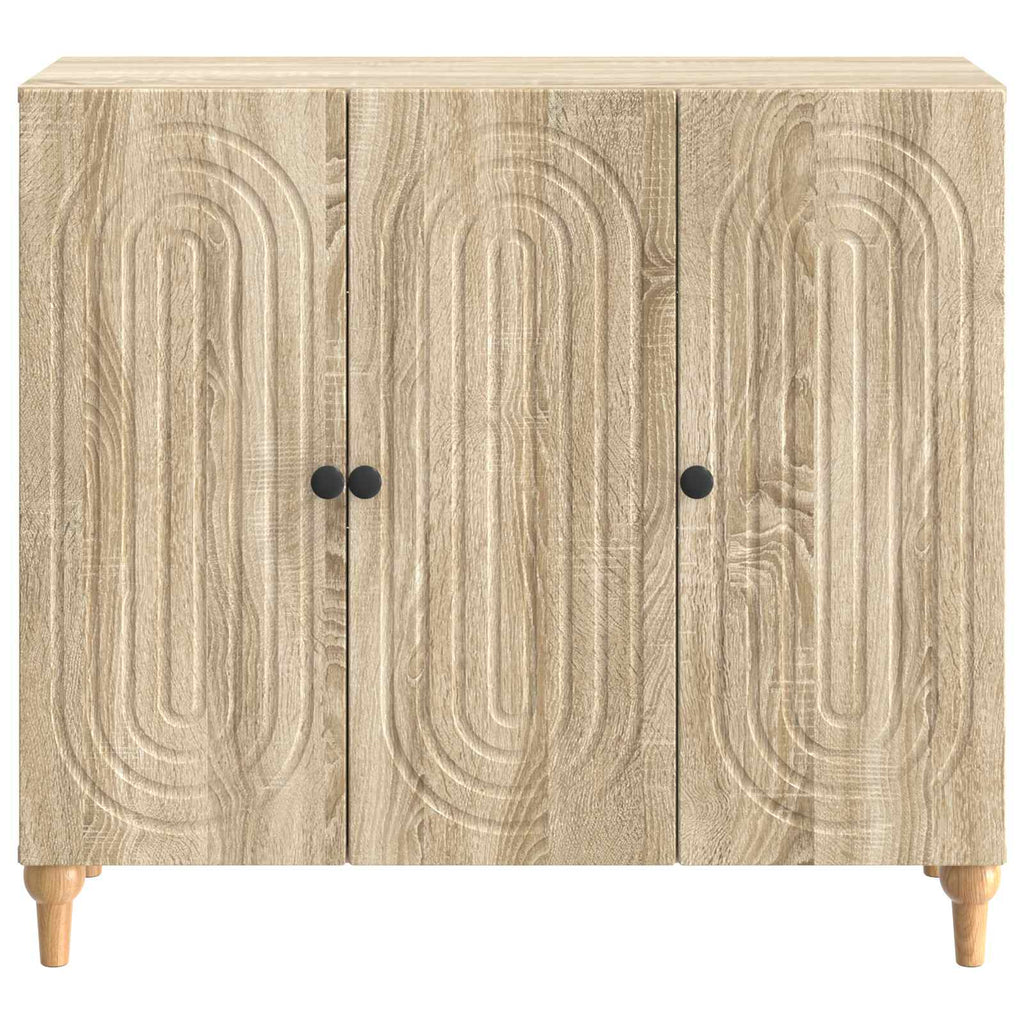vidaXL Bufet dąb Sonoma 89 x 34,5 x 80 cm Drewno inżynieryjne