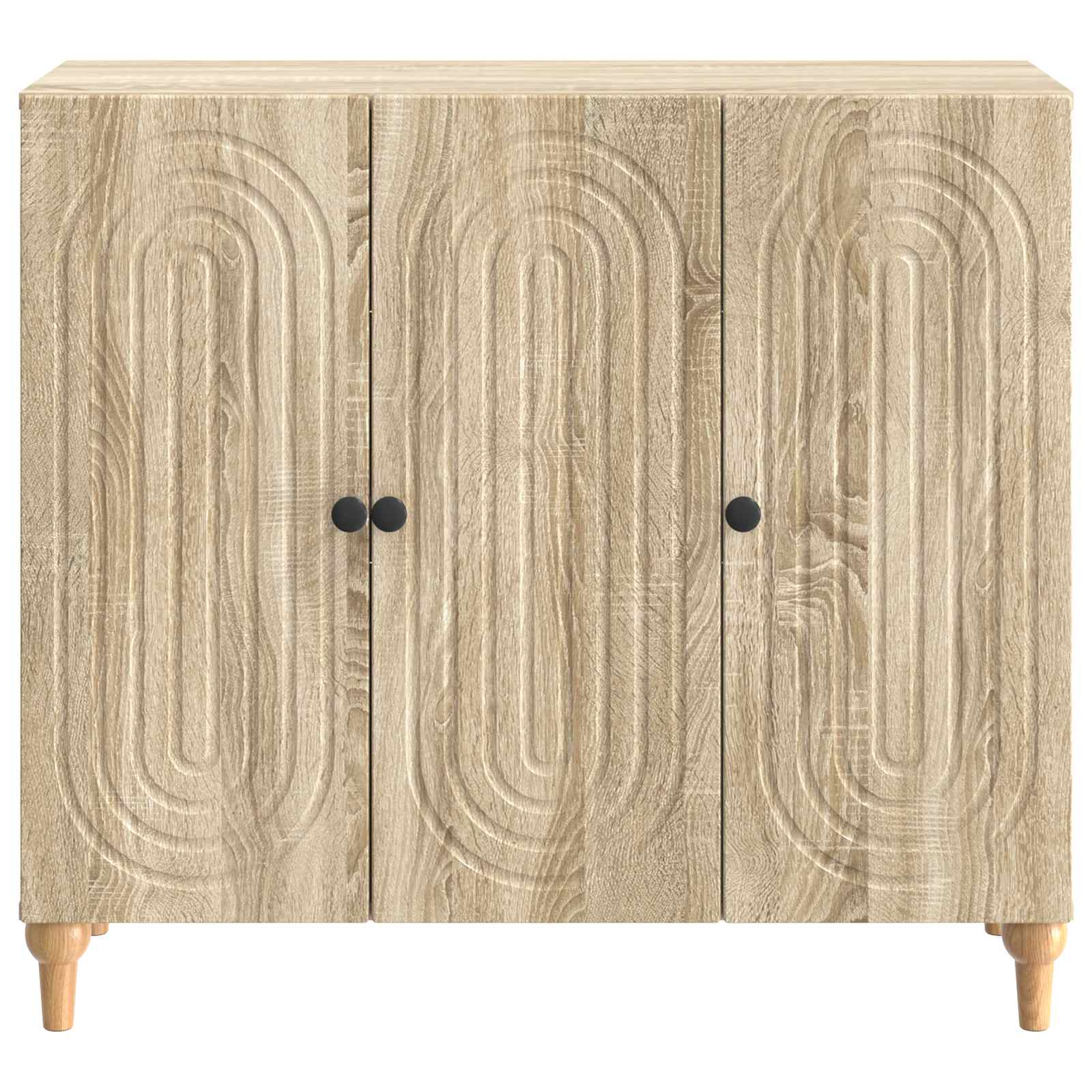 vidaXL Bufet dąb Sonoma 89 x 34,5 x 80 cm Drewno inżynieryjne