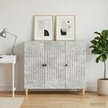 vidaXL Bufet Betonowy szary 89 x 34,5 x 80 cm Drewno inżynieryjne