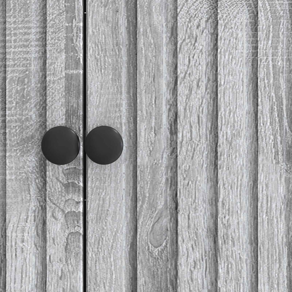 vidaXL Bufet Szary Sonoma 89 x 34,5 x 80 cm Drewno inżynieryjne