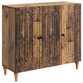 vidaXL Bufet Stare drewno 89 x 34,5 x 80 cm Drewno inżynieryjne
