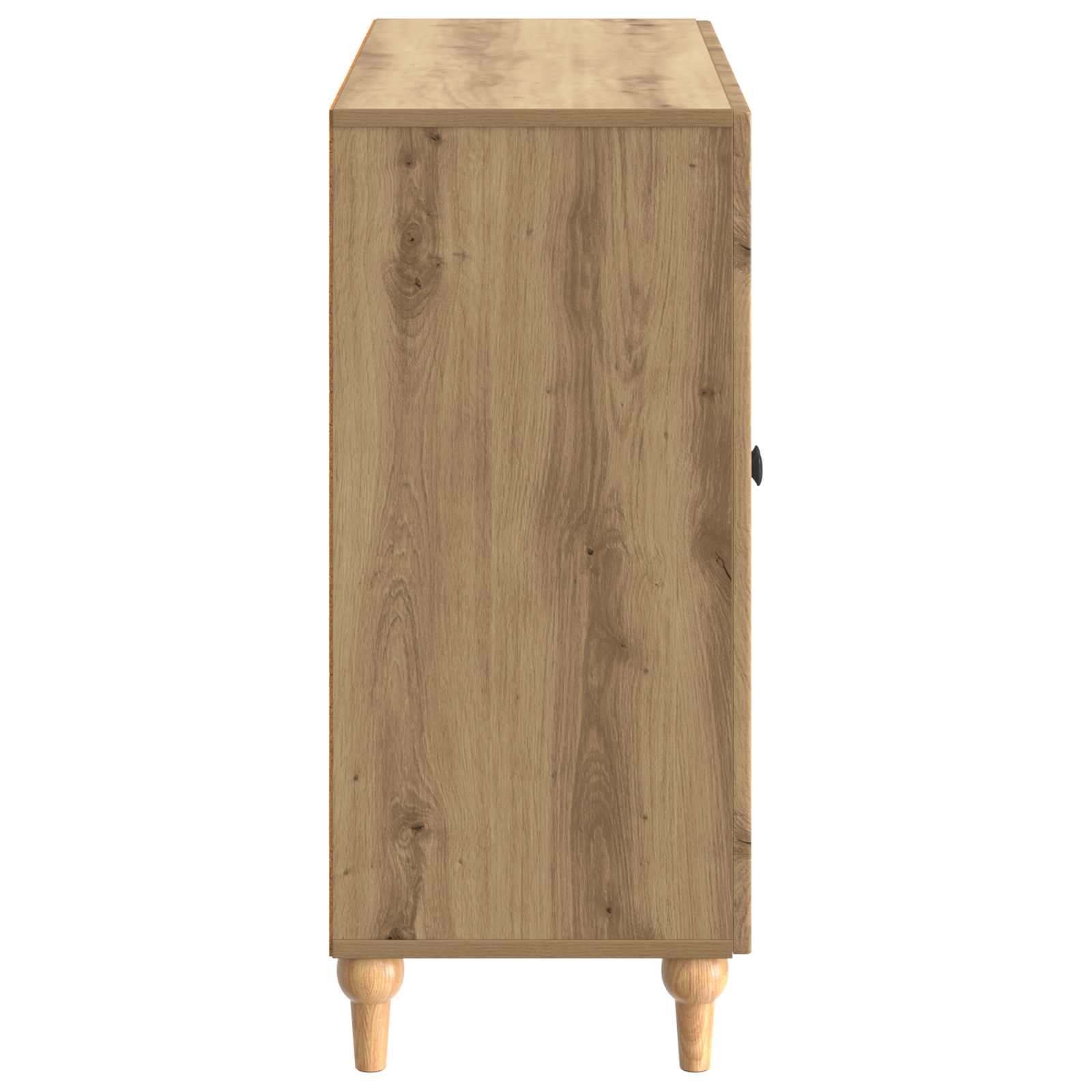 vidaXL Bufet Dąb artisan 89 x 34,5 x 80 cm Drewno inżynieryjne