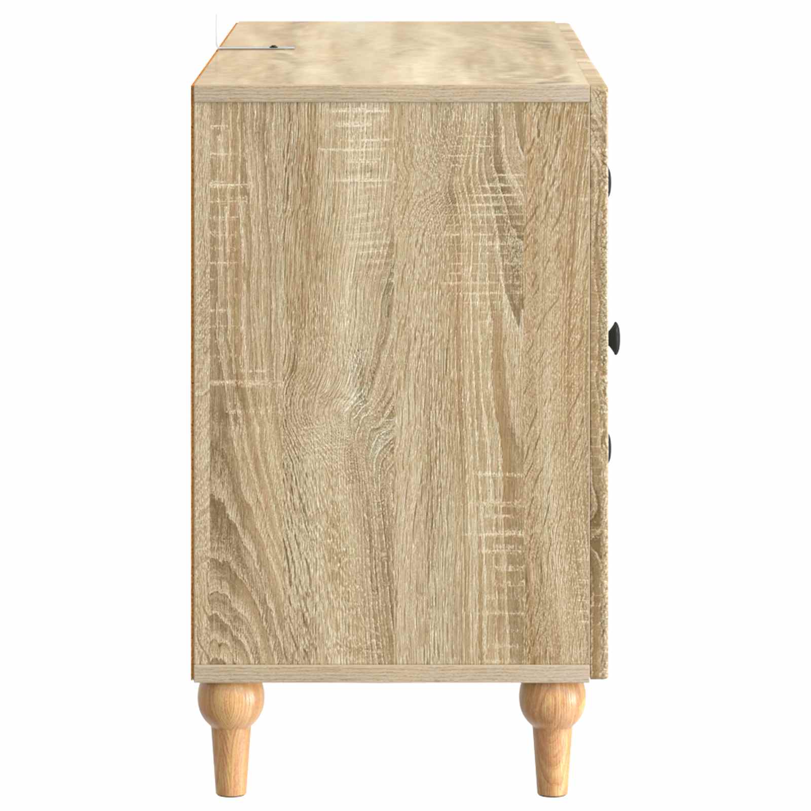 vidaXL Szafka pod telewizor z szufladą dąb Sonoma 89 x 34,5 x 60 cm