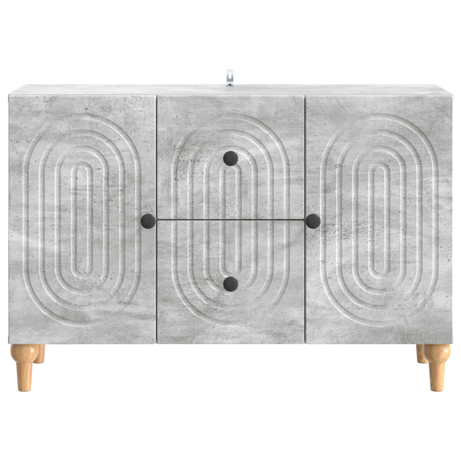 vidaXL Szafka pod telewizor Betonowy szary 89 x 34,5 x 60 cm