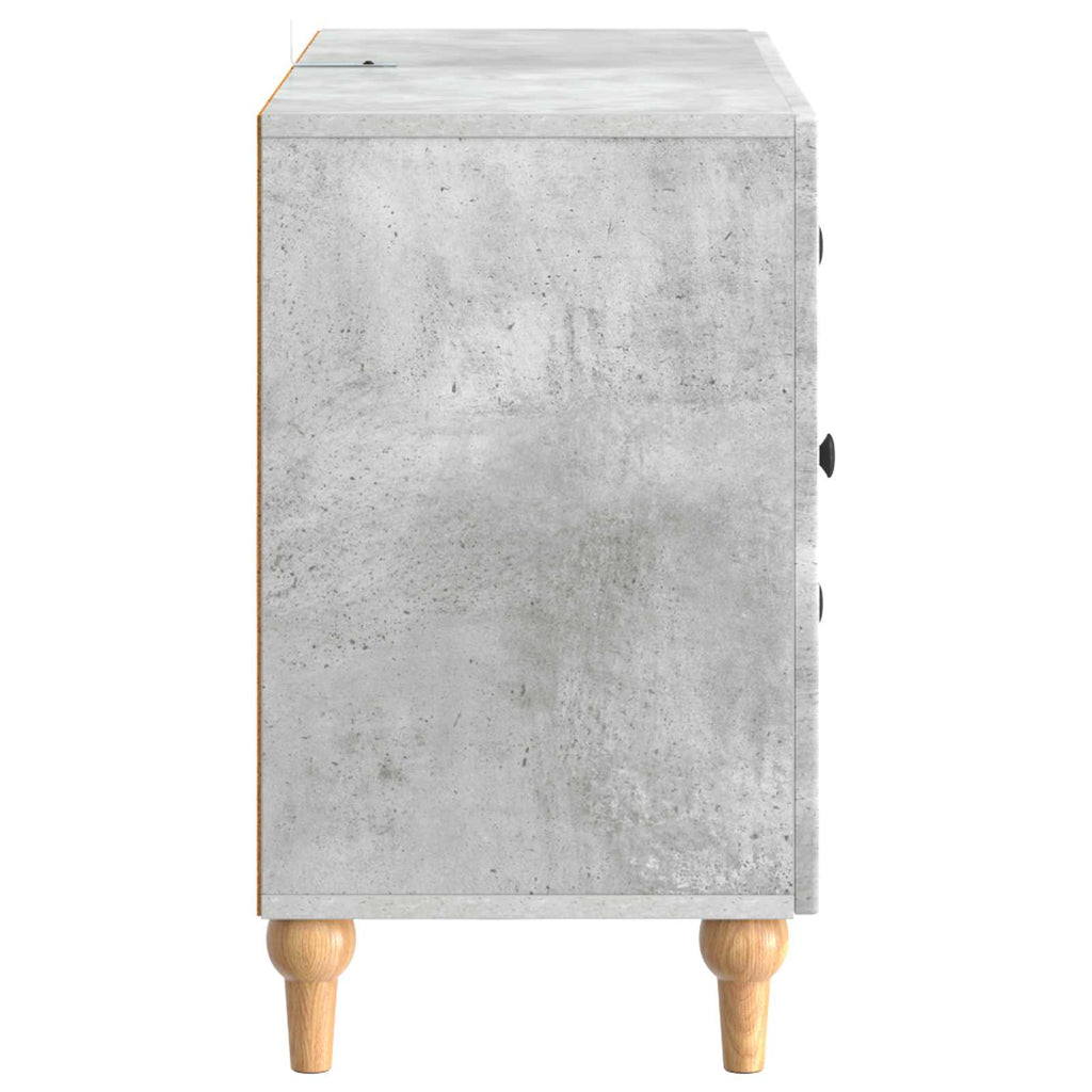 vidaXL Szafka pod telewizor Betonowy szary 89 x 34,5 x 60 cm