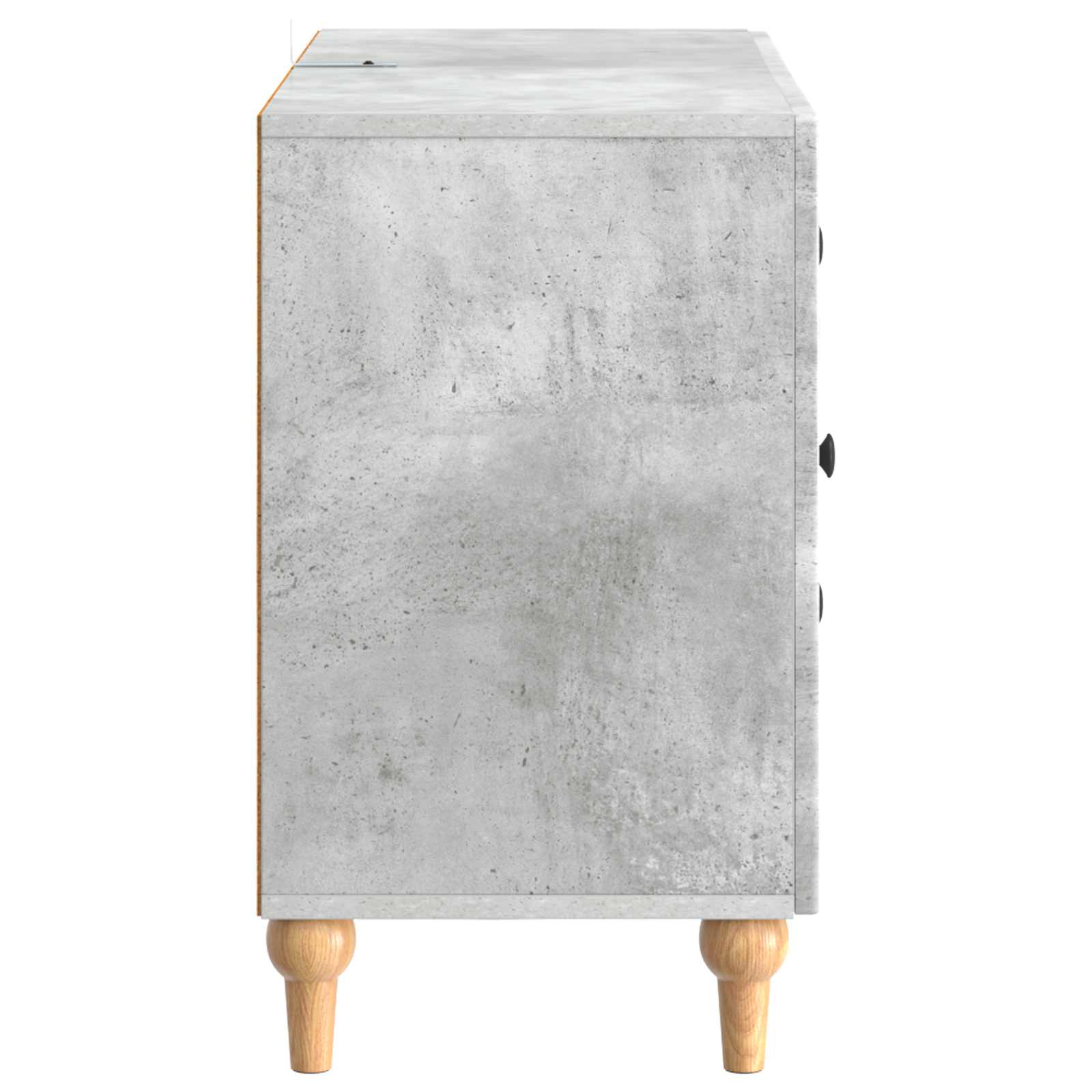 vidaXL Szafka pod telewizor Betonowy szary 89 x 34,5 x 60 cm