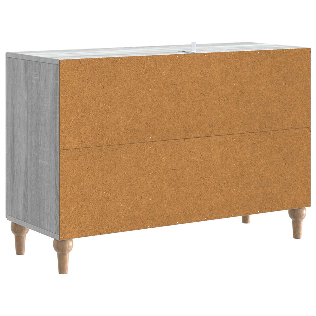 vidaXL Szafka pod telewizor z szufladą Szary Sonoma 89 x 34,5 x 60 cm
