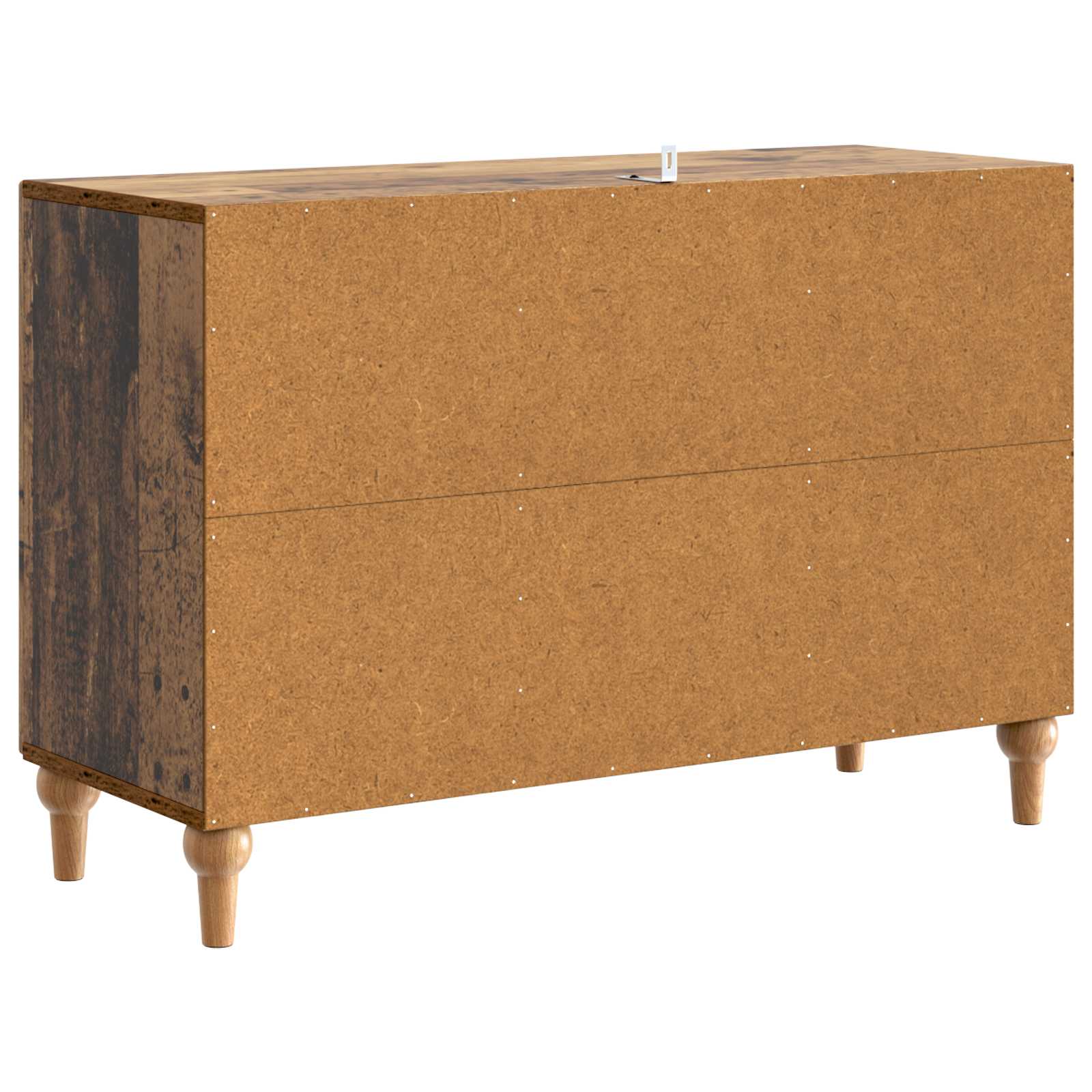 vidaXL Szafka pod telewizor z szufladą Stare drewno 89 x 34,5 x 60 cm