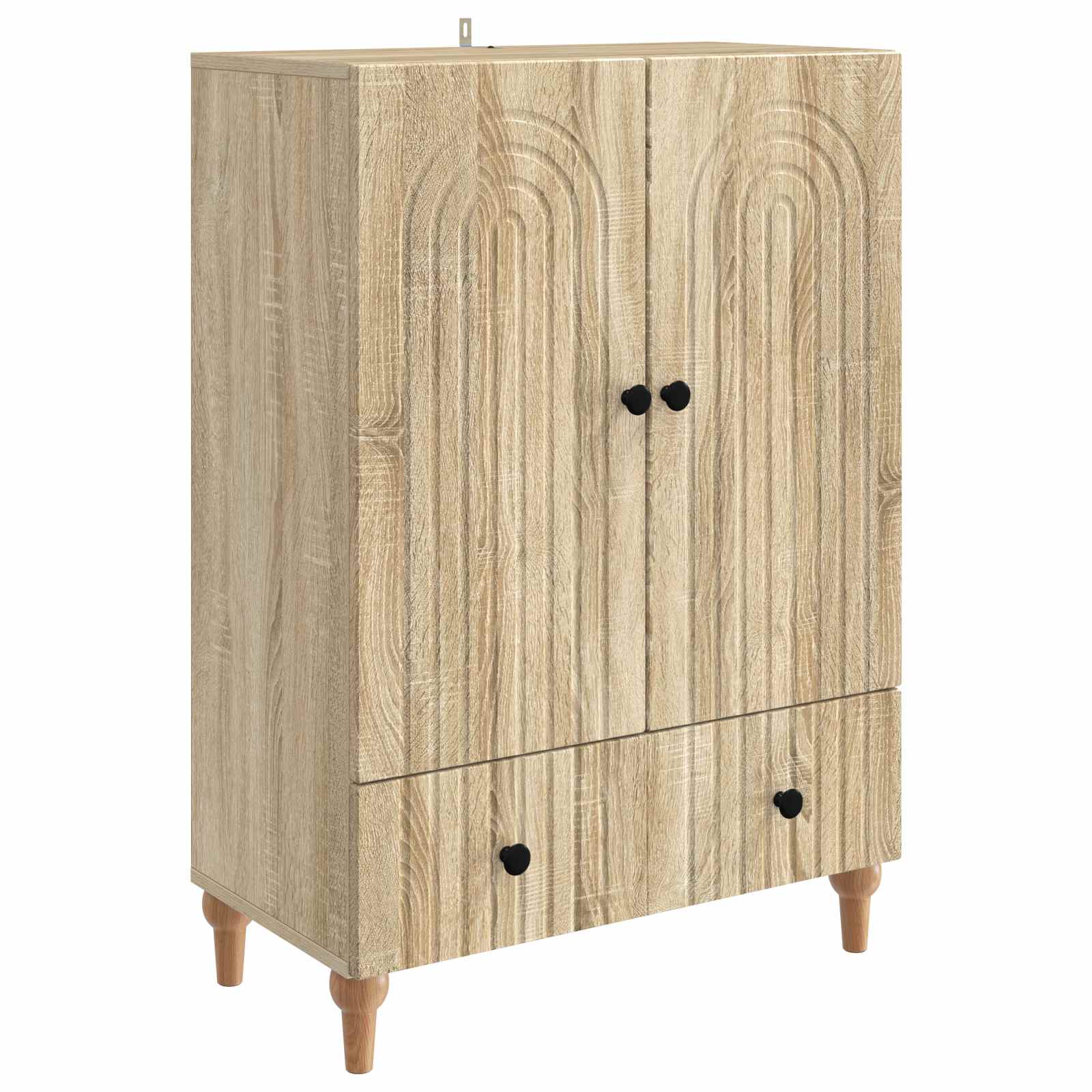 vidaXL Bufet dąb Sonoma 66 x 34,5 x 95 cm Drewno inżynieryjne