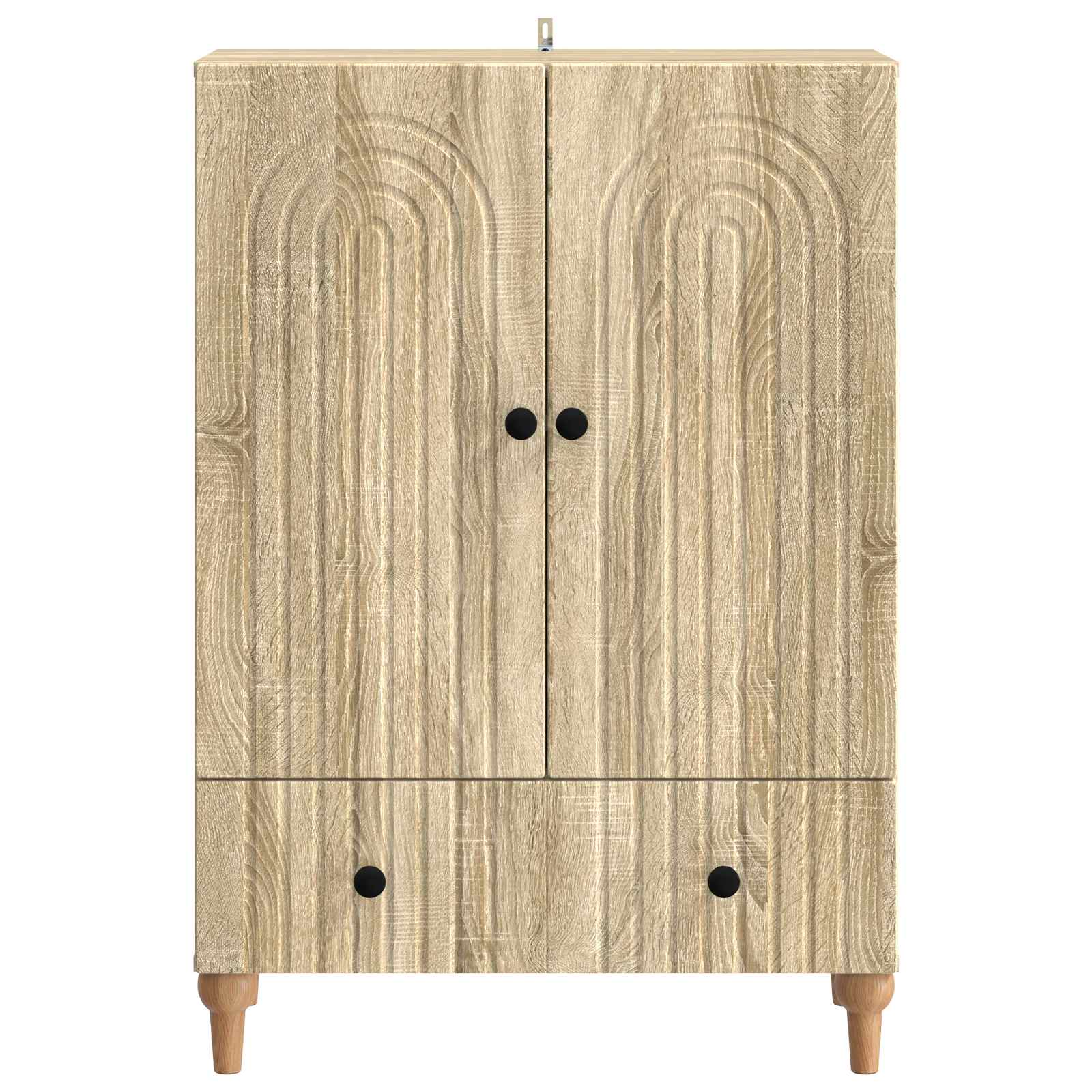 vidaXL Bufet dąb Sonoma 66 x 34,5 x 95 cm Drewno inżynieryjne