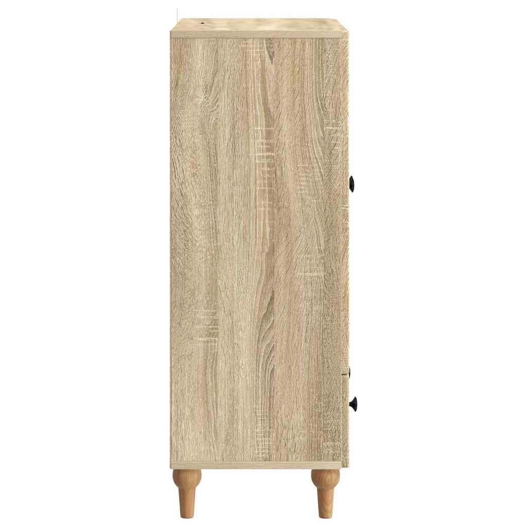 vidaXL Bufet dąb Sonoma 66 x 34,5 x 95 cm Drewno inżynieryjne