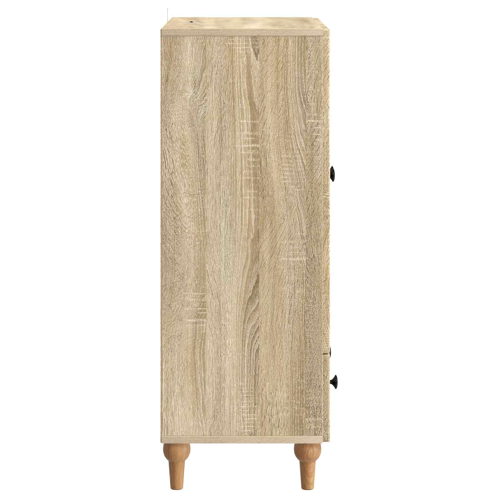 vidaXL Bufet dąb Sonoma 66 x 34,5 x 95 cm Drewno inżynieryjne
