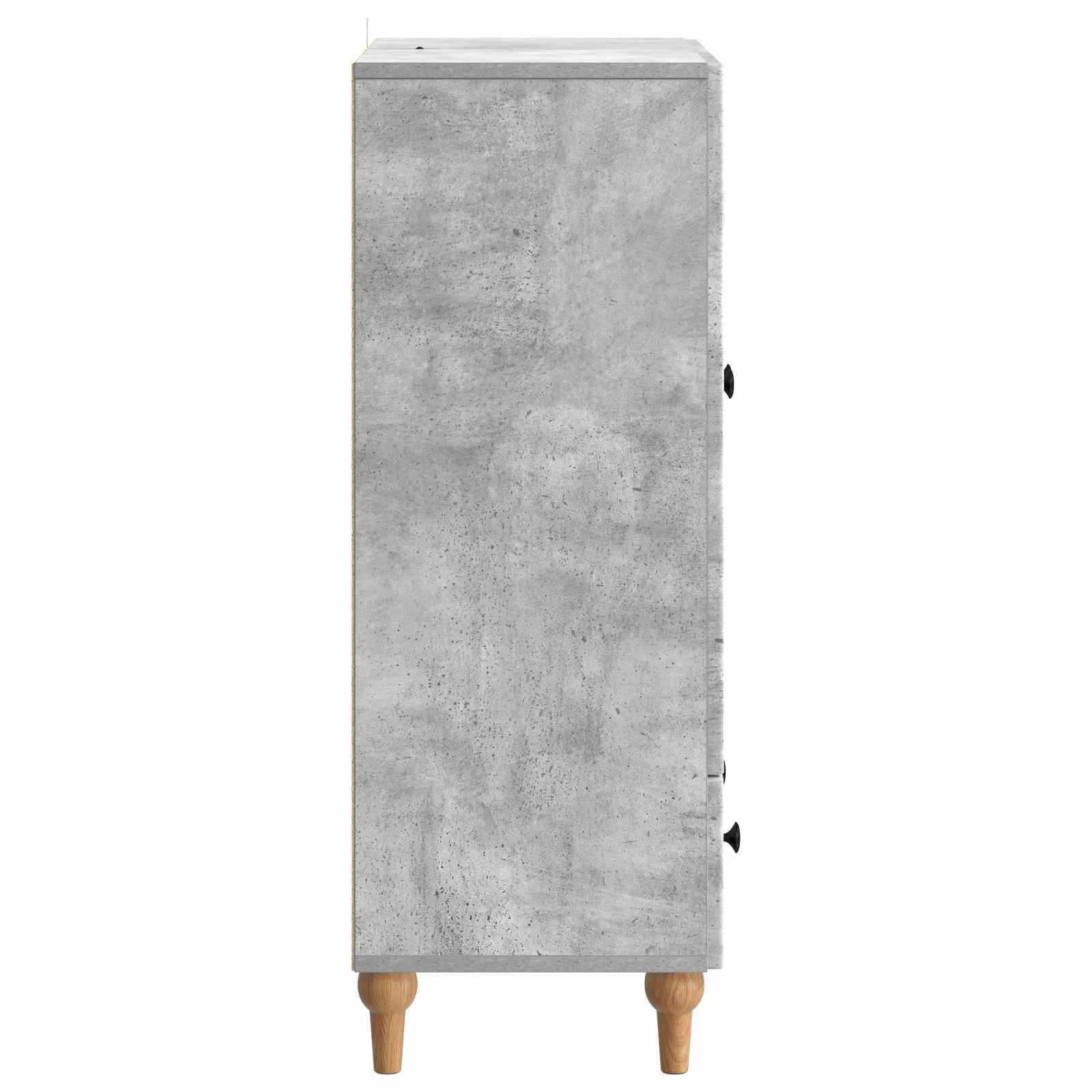 vidaXL Bufet Betonowy szary 66 x 34,5 x 95 cm Drewno inżynieryjne