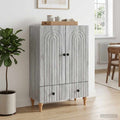vidaXL Bufet Szary Sonoma 66 x 34,5 x 95 cm Drewno inżynieryjne