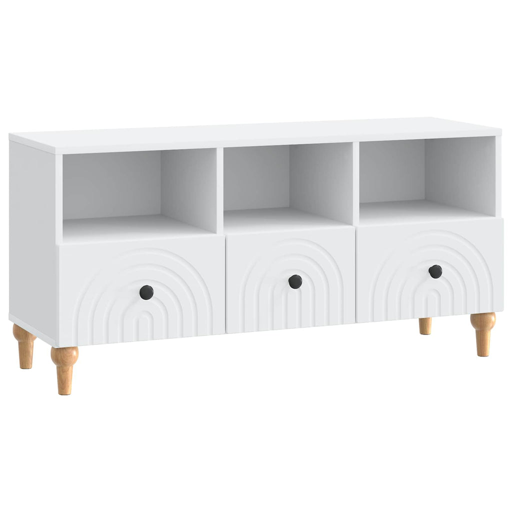 vidaXL Szafka pod telewizor Biały 102 x 34,5 x 50 cm
