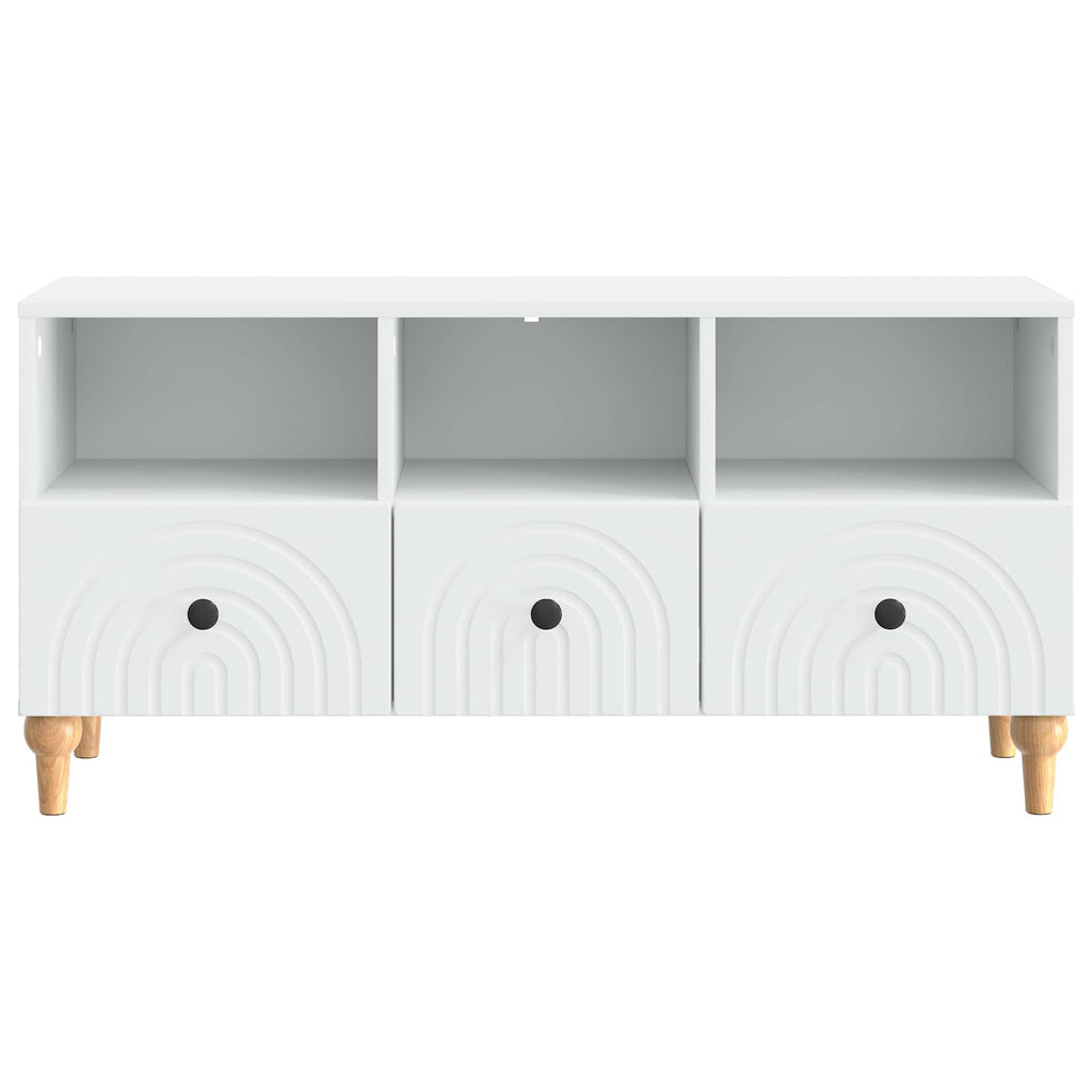 vidaXL Szafka pod telewizor Biały 102 x 34,5 x 50 cm
