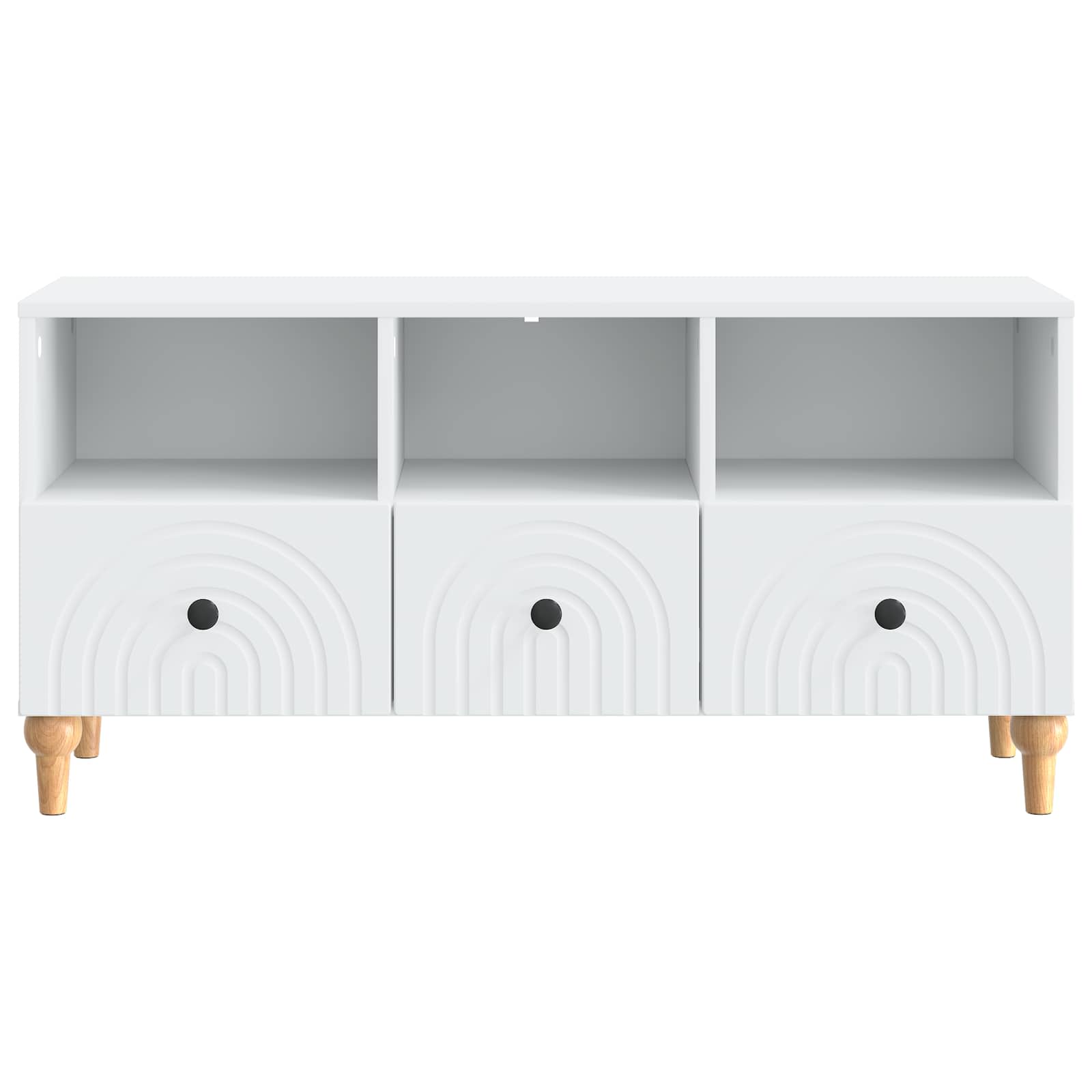 vidaXL Szafka pod telewizor Biały 102 x 34,5 x 50 cm