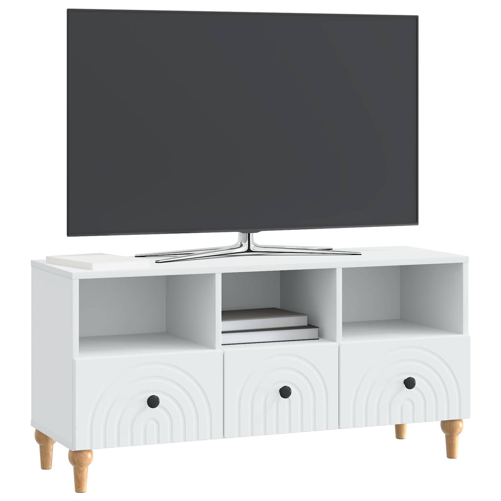 vidaXL Szafka pod telewizor Biały 102 x 34,5 x 50 cm