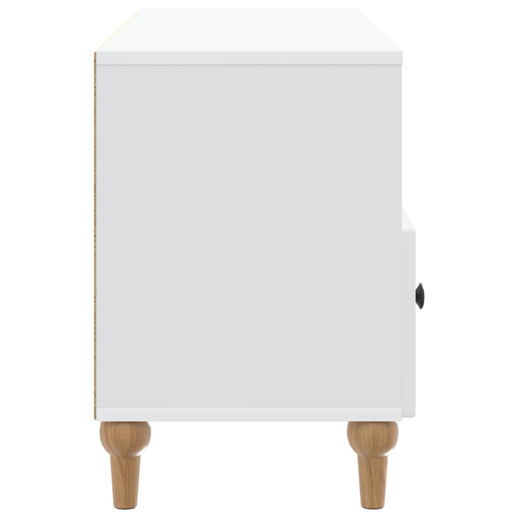 vidaXL Szafka pod telewizor Biały 102 x 34,5 x 50 cm