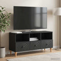 vidaXL Szafka pod telewizor Czarny 102 x 34,5 x 50 cm