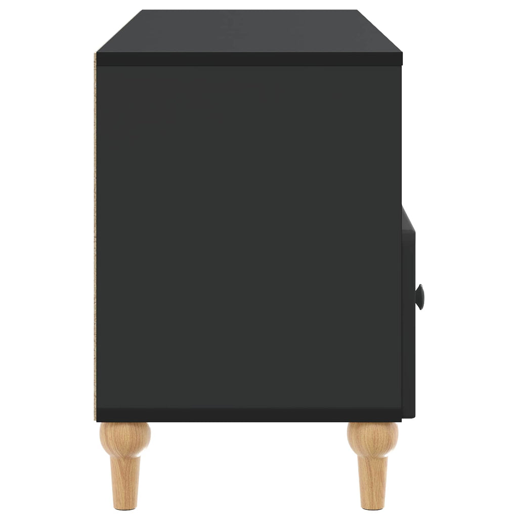 vidaXL Szafka pod telewizor Czarny 102 x 34,5 x 50 cm