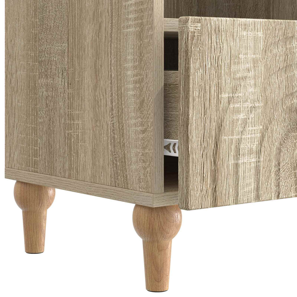 vidaXL Szafka pod telewizor Dąb Sonoma 102 x 34,5 x 50 cm