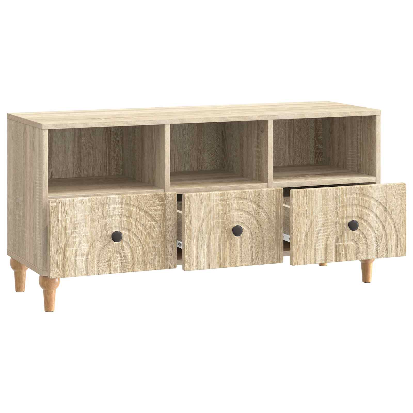 vidaXL Szafka pod telewizor Dąb Sonoma 102 x 34,5 x 50 cm