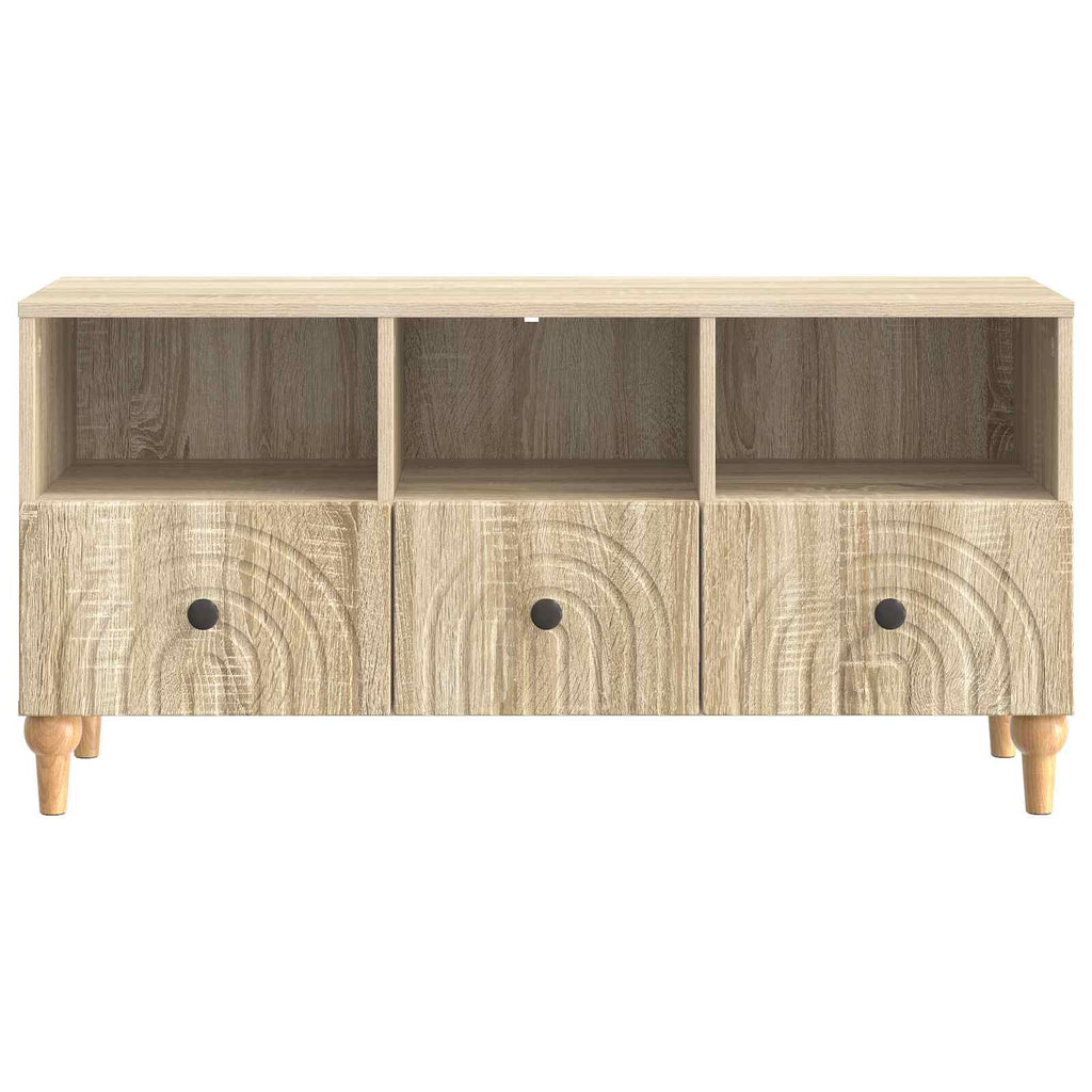 vidaXL Szafka pod telewizor Dąb Sonoma 102 x 34,5 x 50 cm