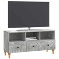 vidaXL Szafka pod telewizor Betonowy Szary 102 x 34,5 x 50 cm