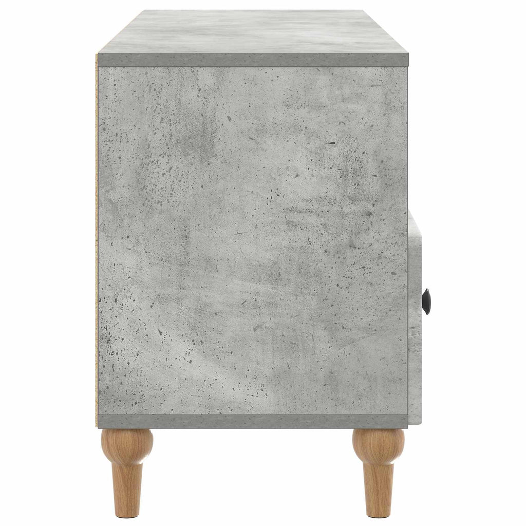 vidaXL Szafka pod telewizor Betonowy Szary 102 x 34,5 x 50 cm