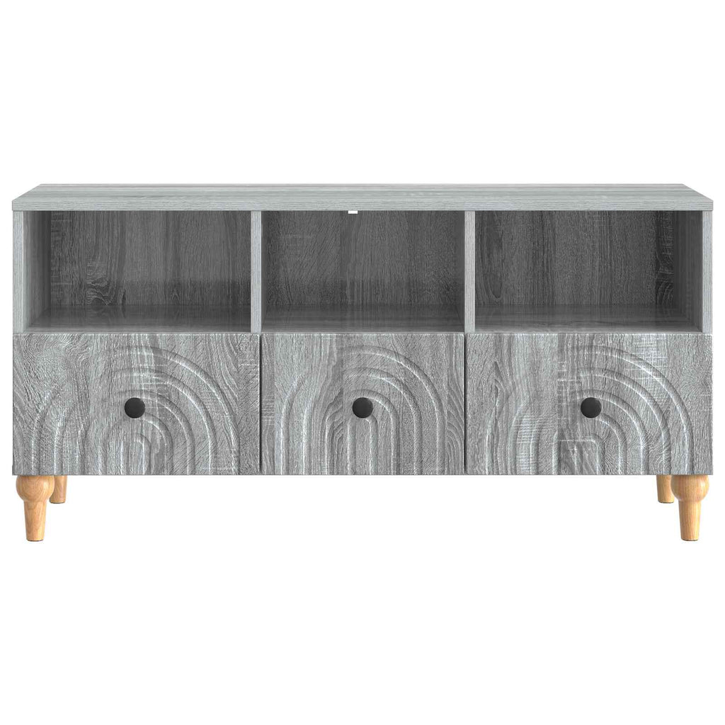 vidaXL Szafka pod telewizor Szary Sonoma 102 x 34,5 x 50 cm
