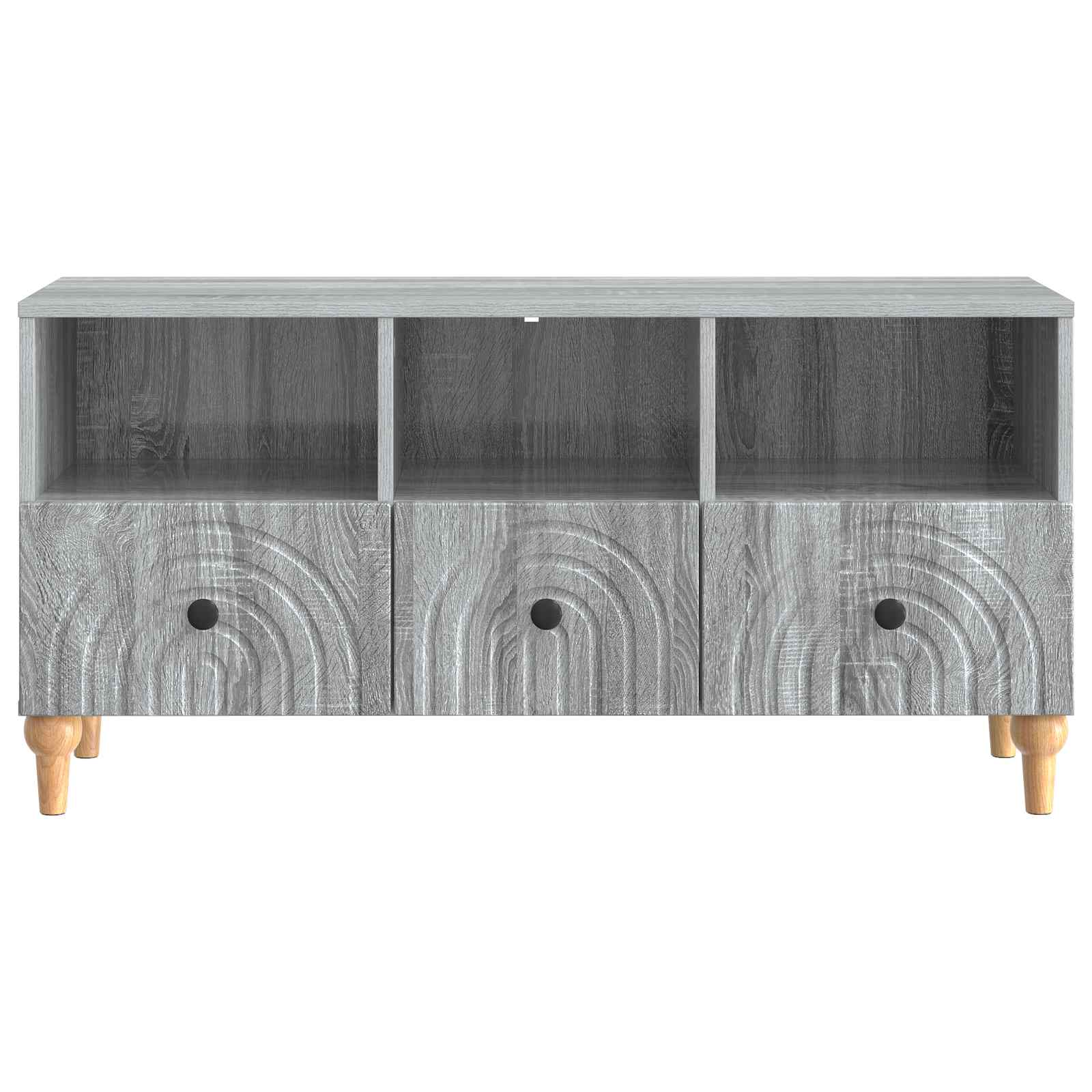 vidaXL Szafka pod telewizor Szary Sonoma 102 x 34,5 x 50 cm