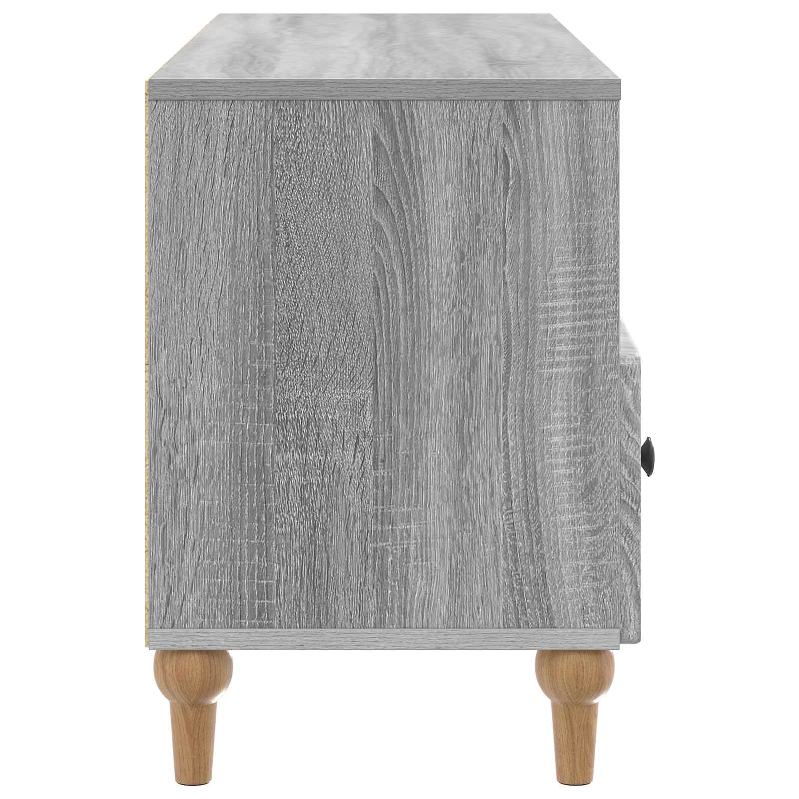 vidaXL Szafka pod telewizor Szary Sonoma 102 x 34,5 x 50 cm