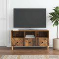 vidaXL Szafka pod telewizor Stare drewno 102 x 34,5 x 50 cm