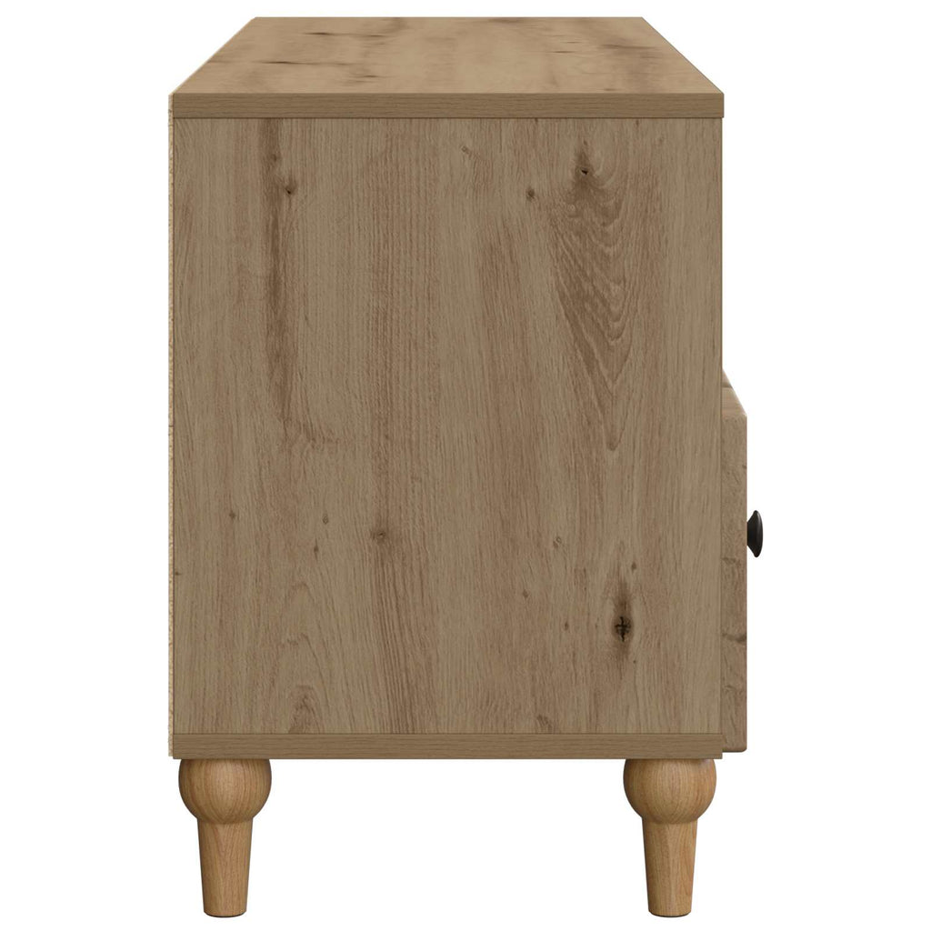 vidaXL Szafka pod telewizor Dąb Rzemieślniczy 102 x 34,5 x 50 cm
