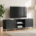 vidaXL Szafka pod telewizor Czarny 150 x 31 x 50 cm