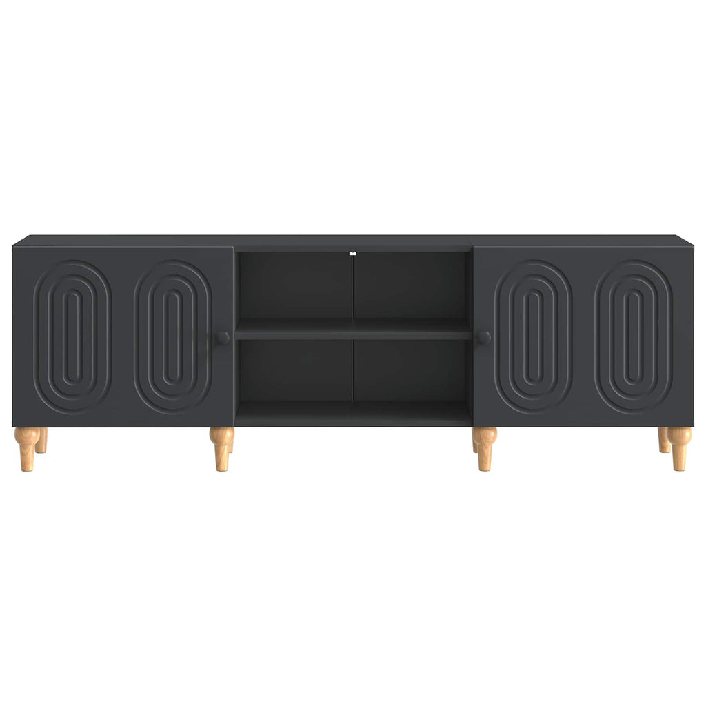 vidaXL Szafka pod telewizor Czarny 150 x 31 x 50 cm