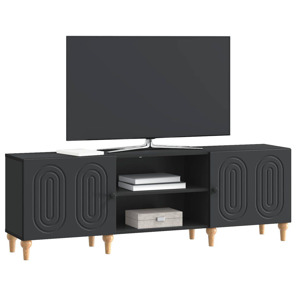 vidaXL Szafka pod telewizor Czarny 150 x 31 x 50 cm