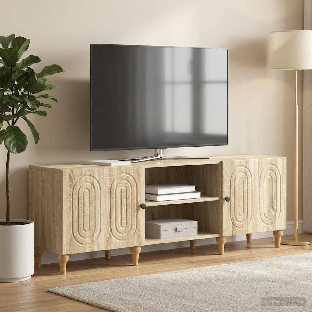 vidaXL Szafka pod telewizor dąb Sonoma 150 x 31 x 50 cm