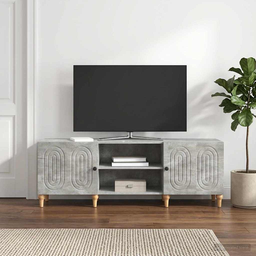 vidaXL Szafka pod telewizor Betonowy szary 150 x 31 x 50 cm