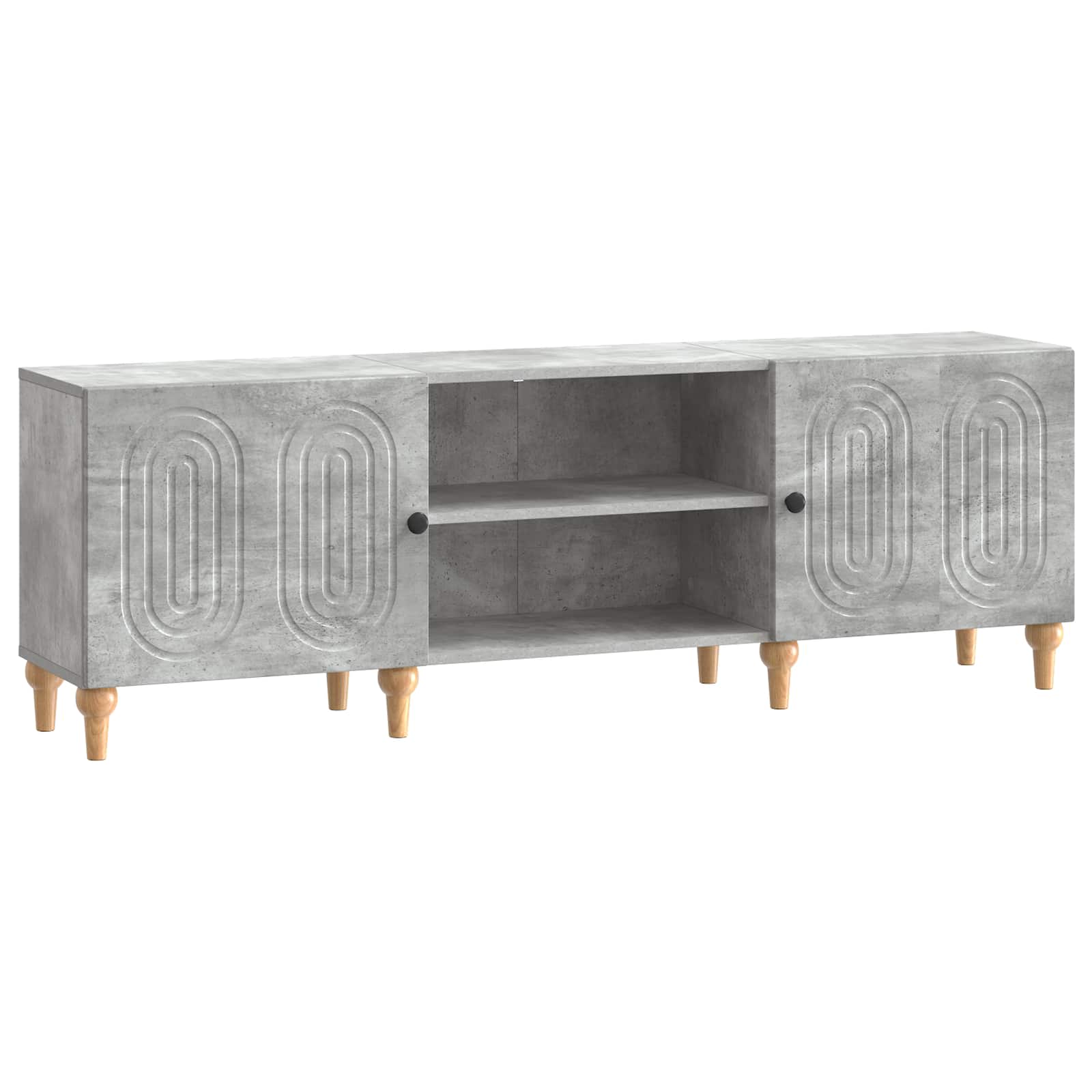 vidaXL Szafka pod telewizor Betonowy szary 150 x 31 x 50 cm