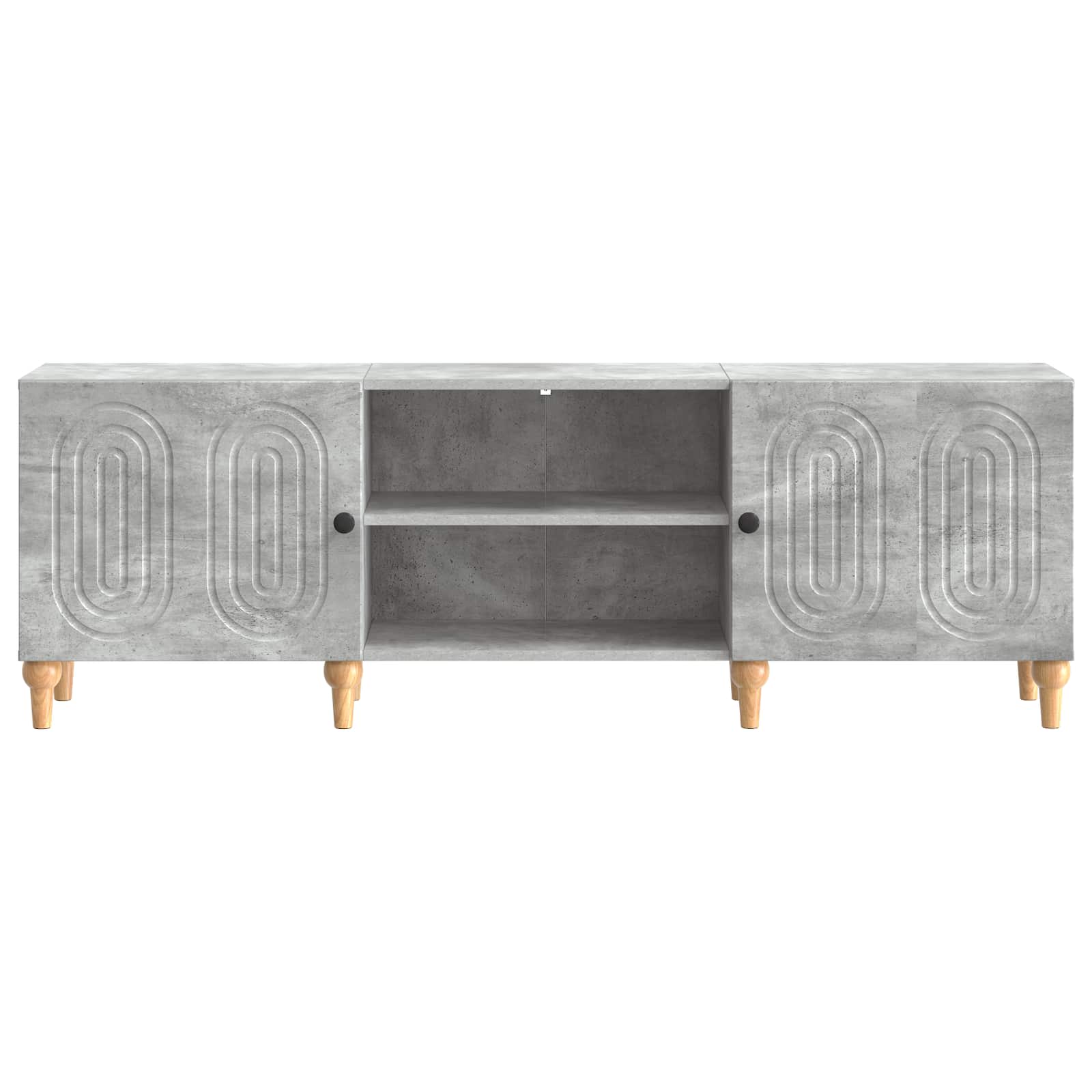 vidaXL Szafka pod telewizor Betonowy szary 150 x 31 x 50 cm