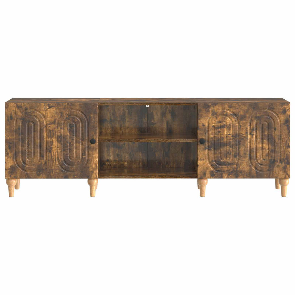 vidaXL Szafka pod telewizor Dąb wędzony 150 x 31 x 50 cm