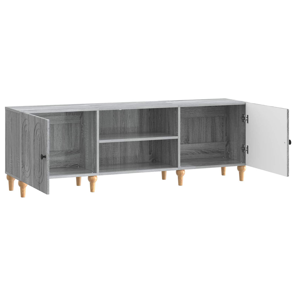 vidaXL Szafka pod telewizor Szary Sonoma 150 x 31 x 50 cm