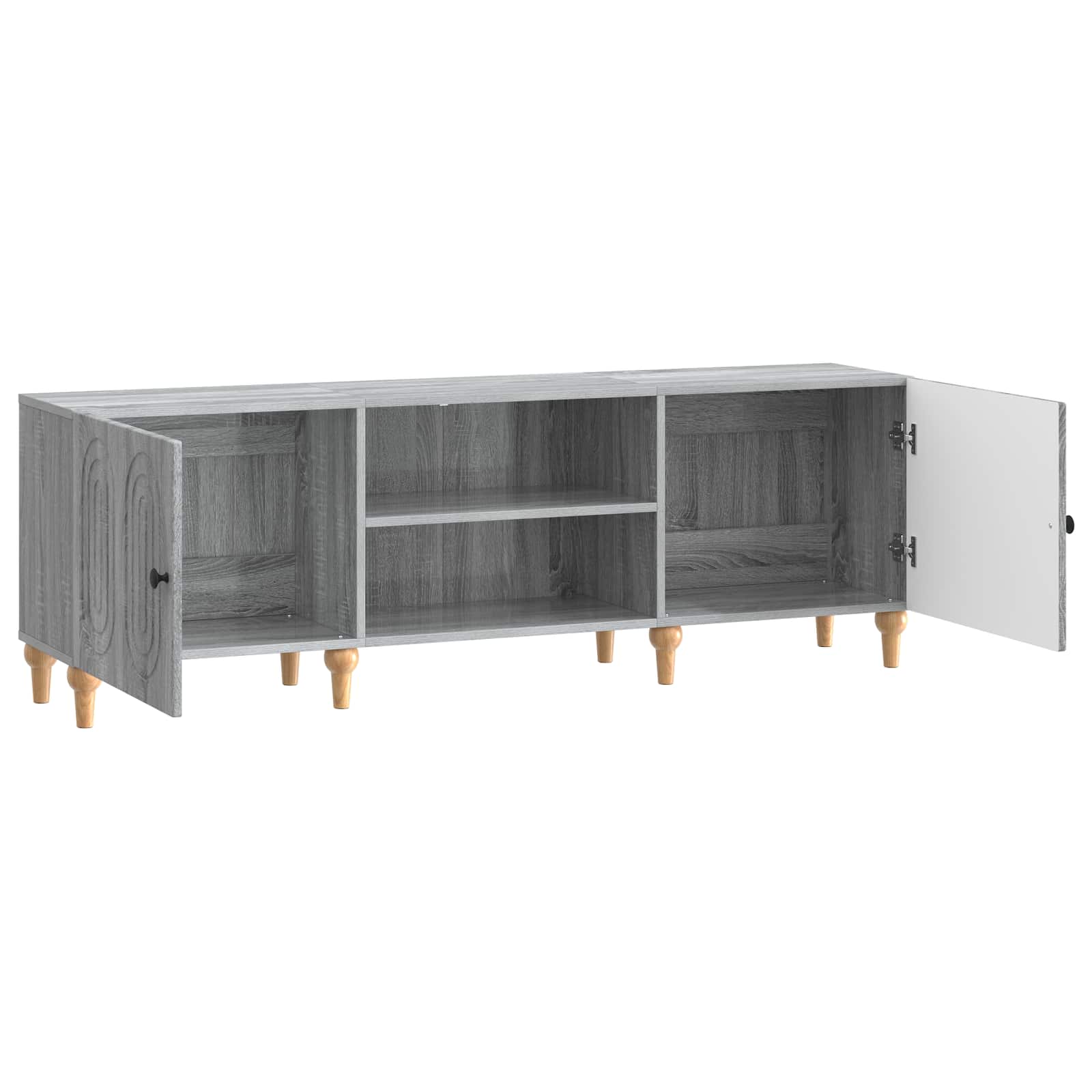 vidaXL Szafka pod telewizor Szary Sonoma 150 x 31 x 50 cm