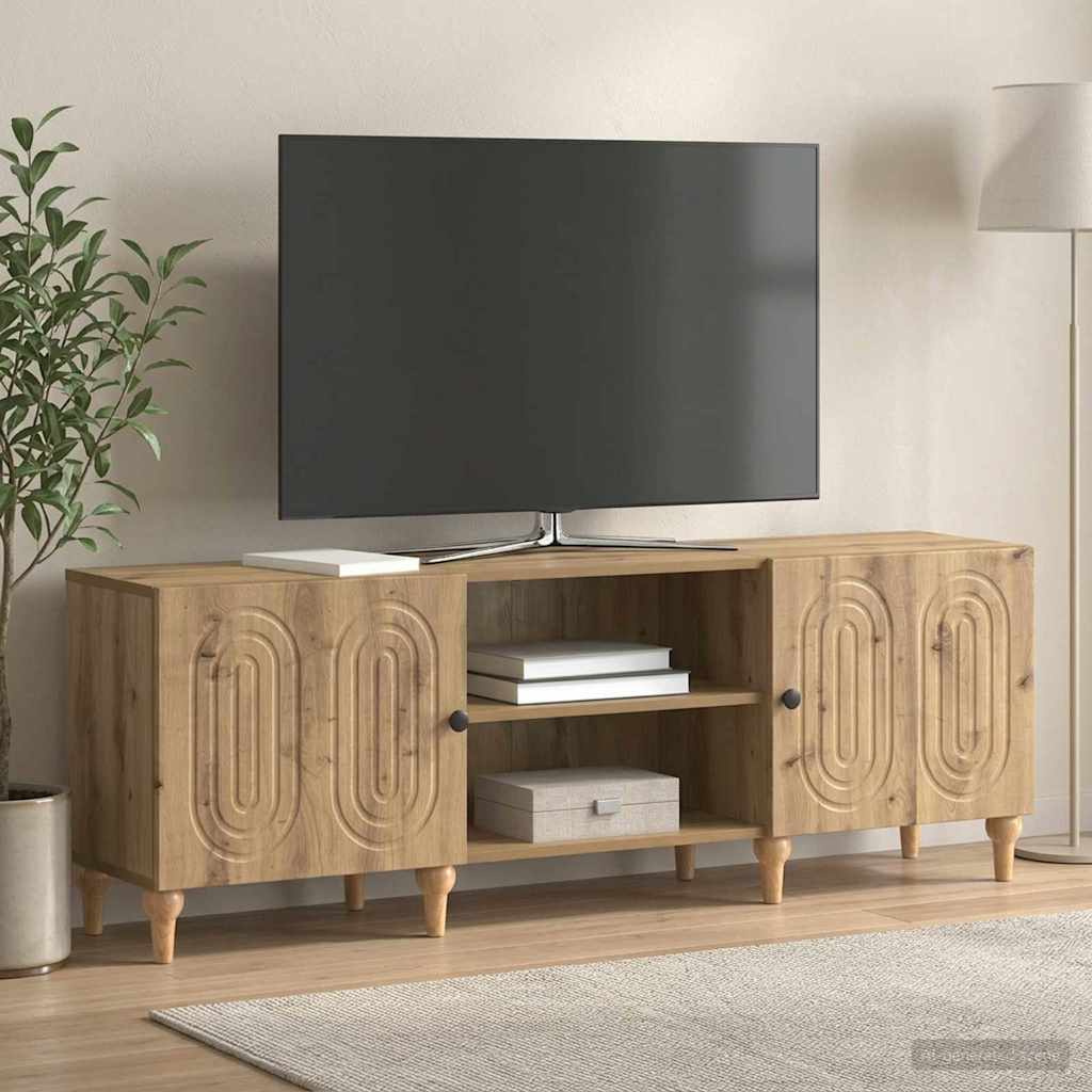 vidaXL Szafka pod telewizor 150 x 31 x 50 cm Dąb artisan