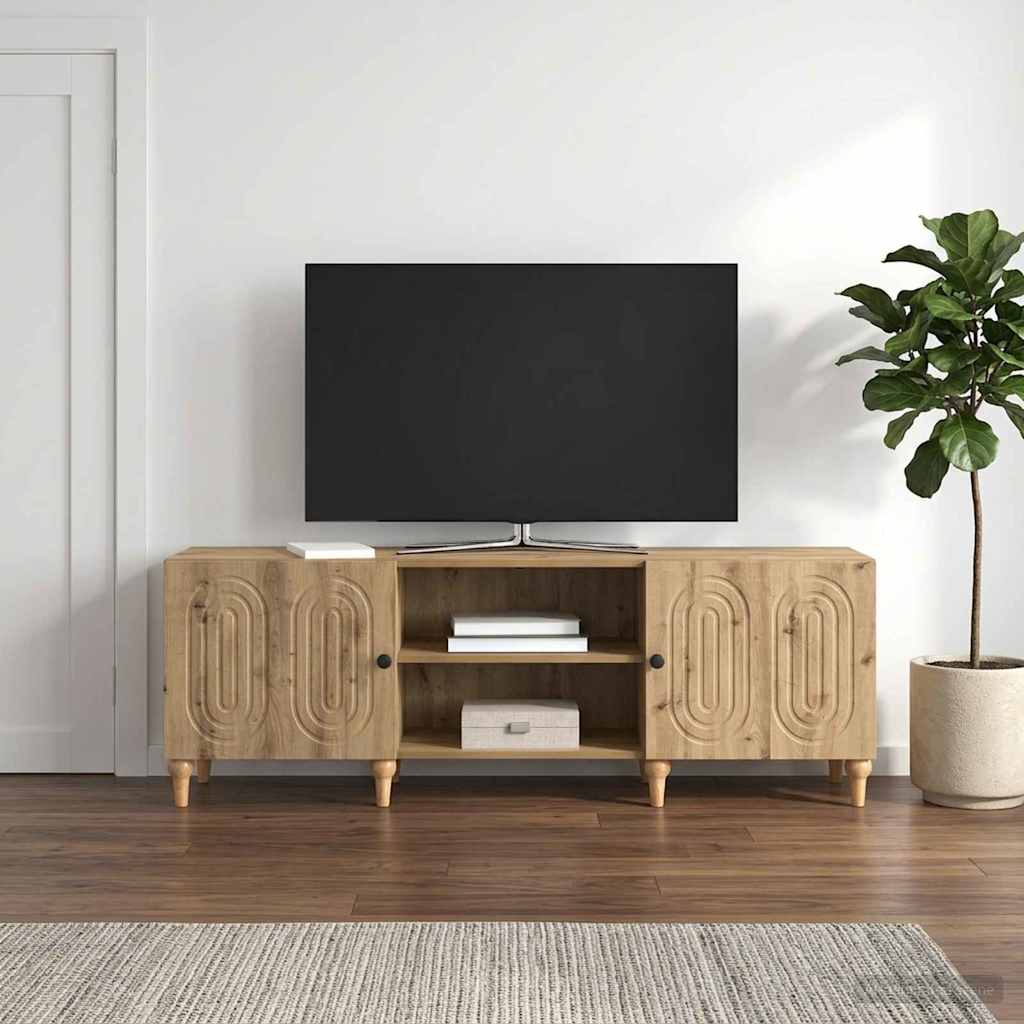 vidaXL Szafka pod telewizor 150 x 31 x 50 cm Dąb artisan