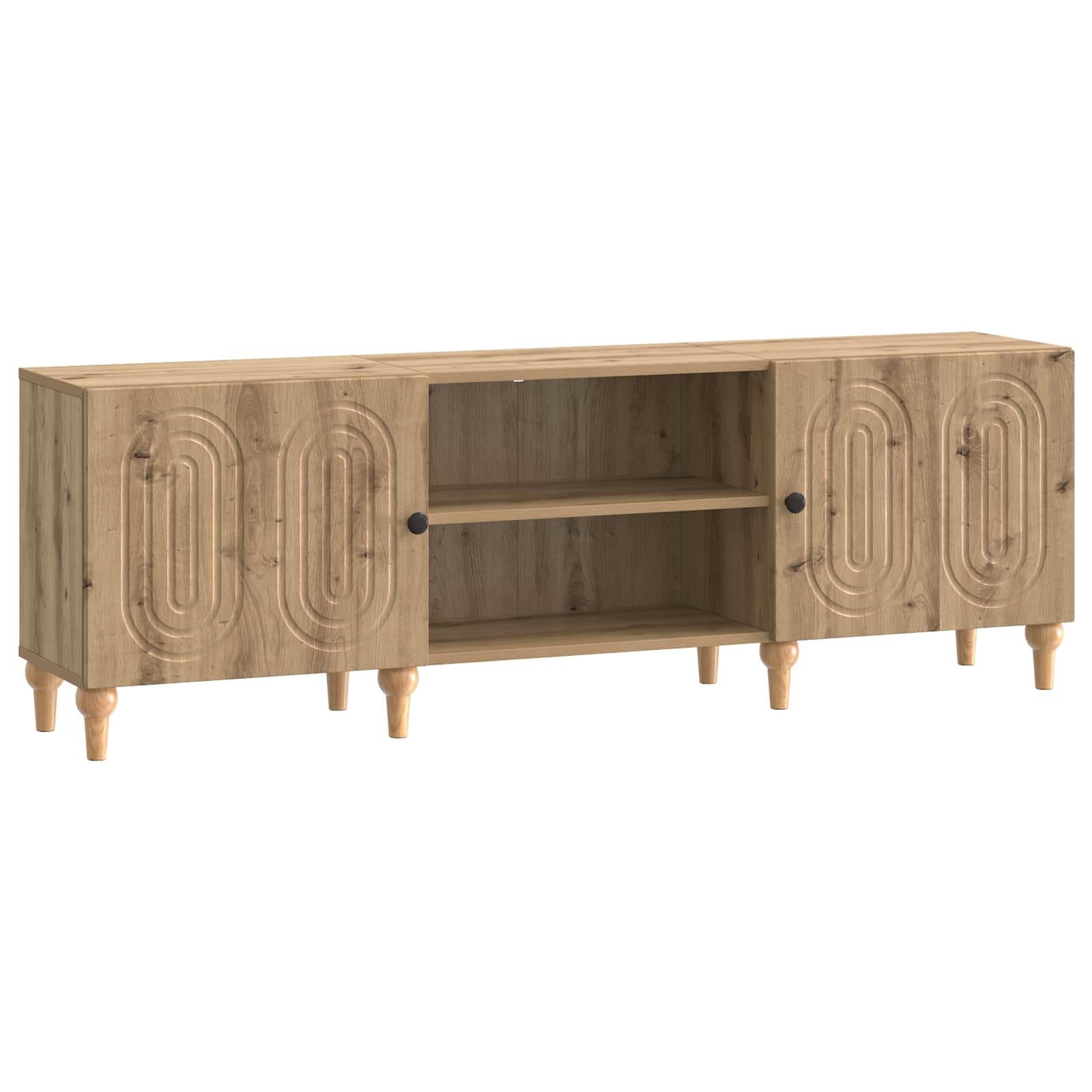 vidaXL Szafka pod telewizor Dąb artisan 150 x 31 x 50 cm