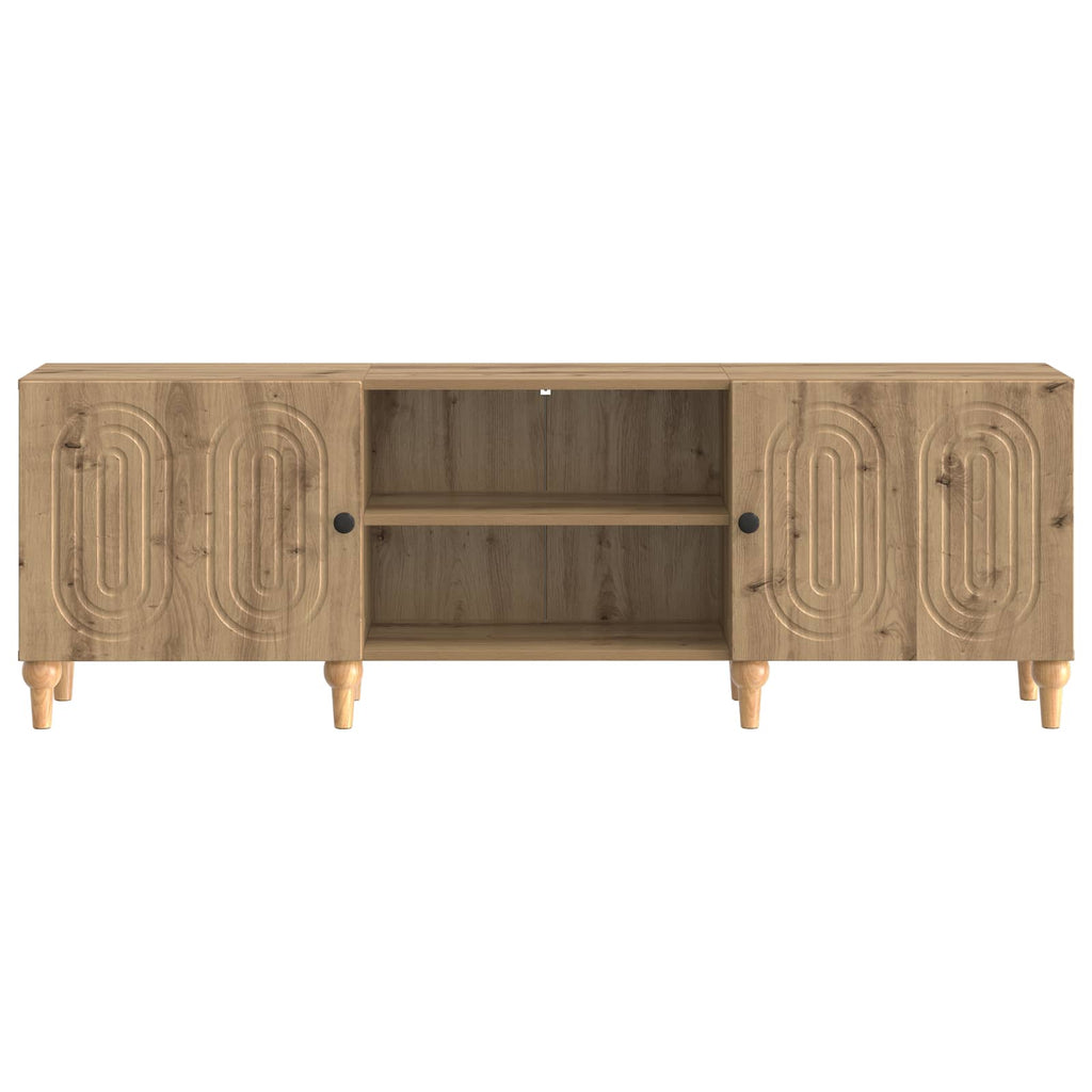 vidaXL Szafka pod telewizor Dąb artisan 150 x 31 x 50 cm