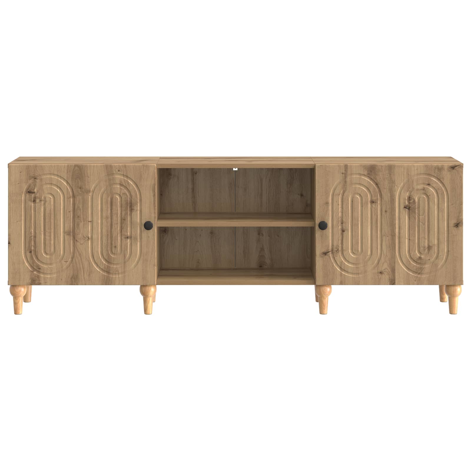 vidaXL Szafka pod telewizor Dąb artisan 150 x 31 x 50 cm